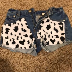 Jean shorts